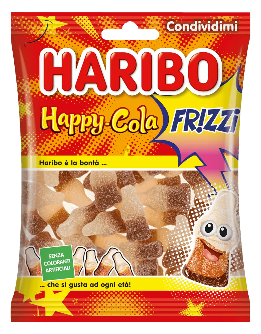 CARAMELLE HARIBO HAPPYCOLA