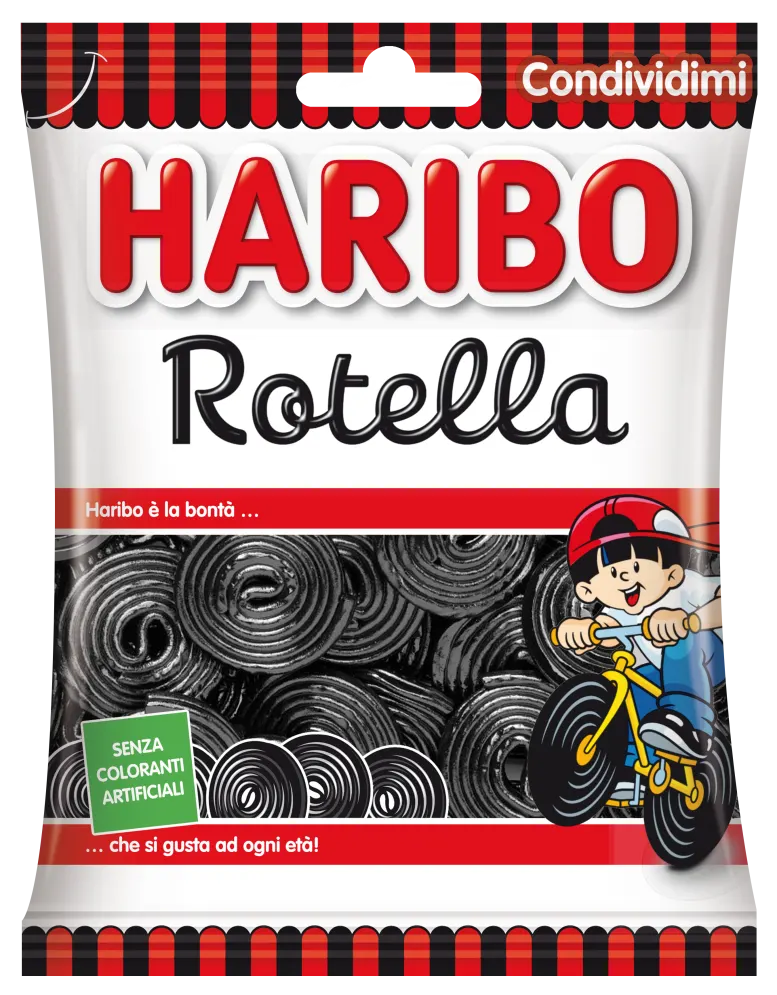 CARAMELLE HARIBO ROTELLA
