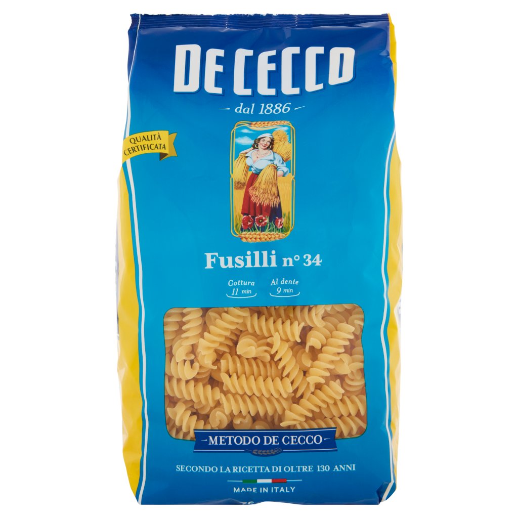 FUSILLI DE CECCO 500G