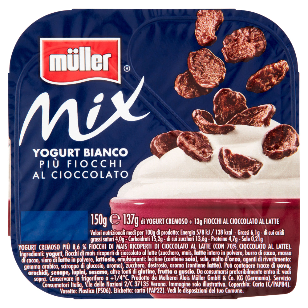 YOGURT+FIOCCHI CIOCCOLATO MULLER