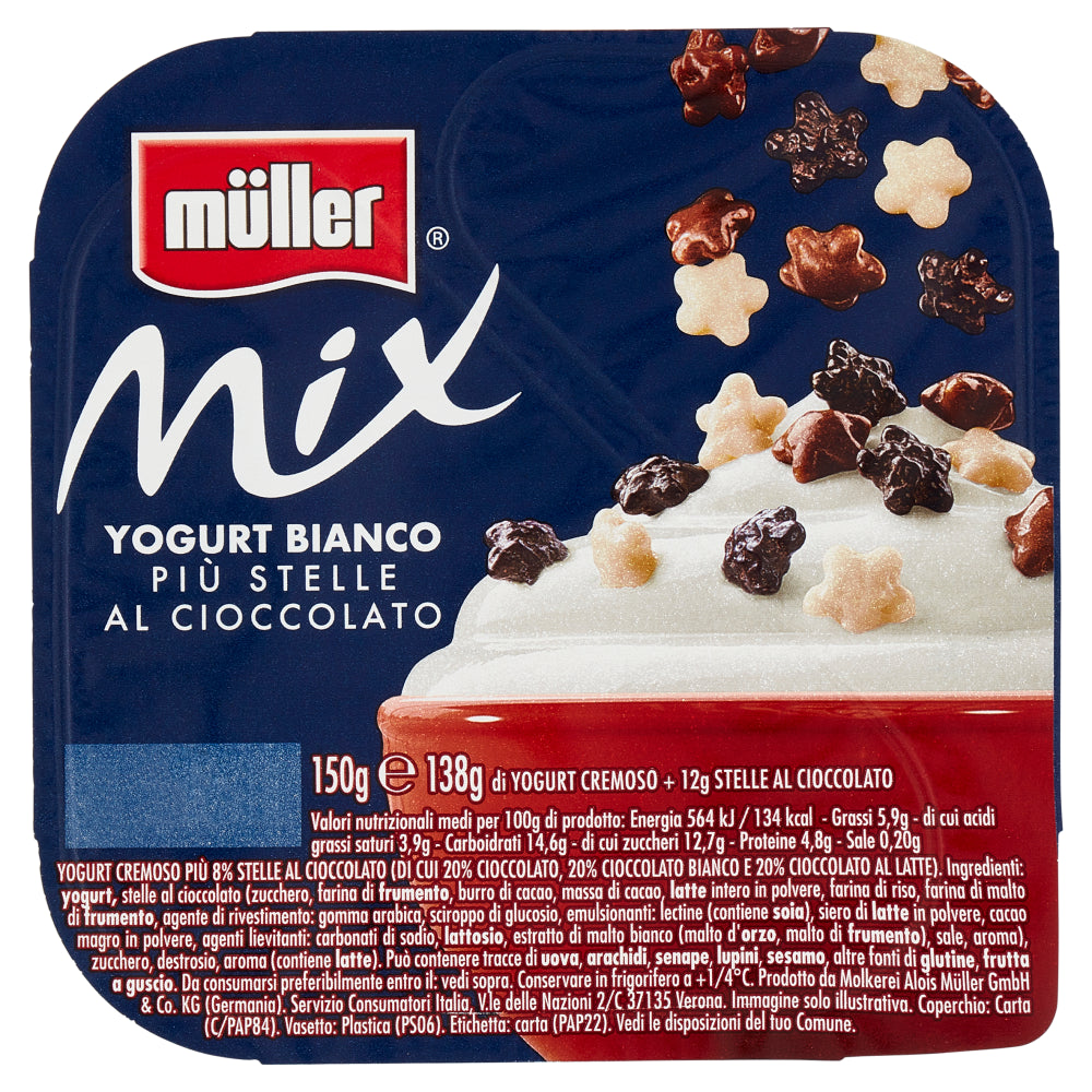 YOGURT+STELLE CIOCCOLATO MULLER